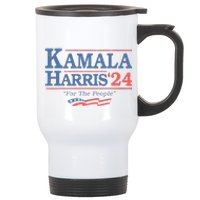 Retro Vintage Kamala Harris For Vice President 2020 Election Stainless Steel Travel Mug