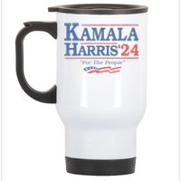 Retro Vintage Kamala Harris For Vice President 2020 Election Stainless Steel Travel Mug