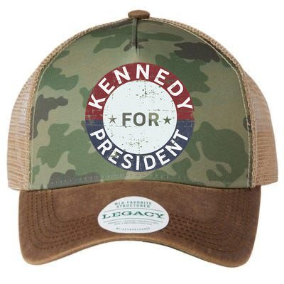 RFK Vintage kennedy for president JFK American Legacy Tie Dye Trucker Hat