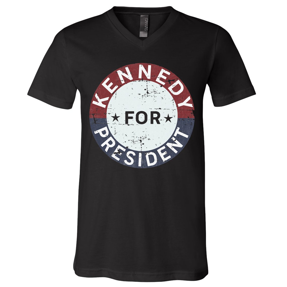 RFK Vintage kennedy for president JFK American V-Neck T-Shirt