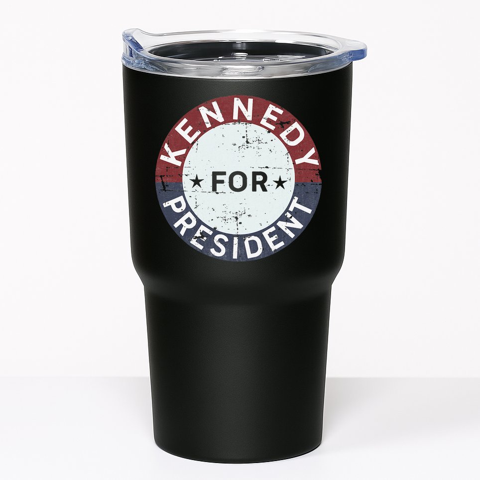 RFK Vintage kennedy for president JFK American Tumbler