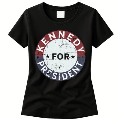 RFK Vintage kennedy for president JFK American Womens T-Shirt