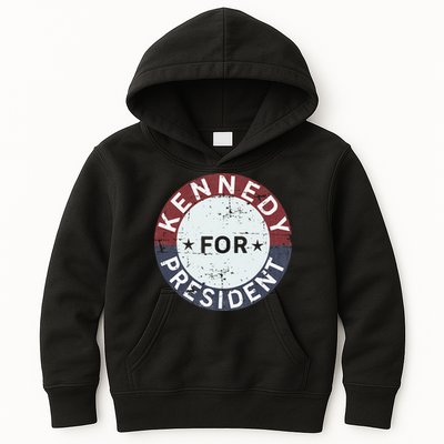 RFK Vintage kennedy for president JFK American Kids Hoodie