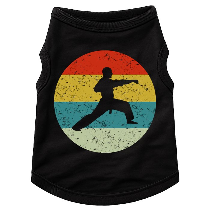Retro Vintage Karate Doggie Tank