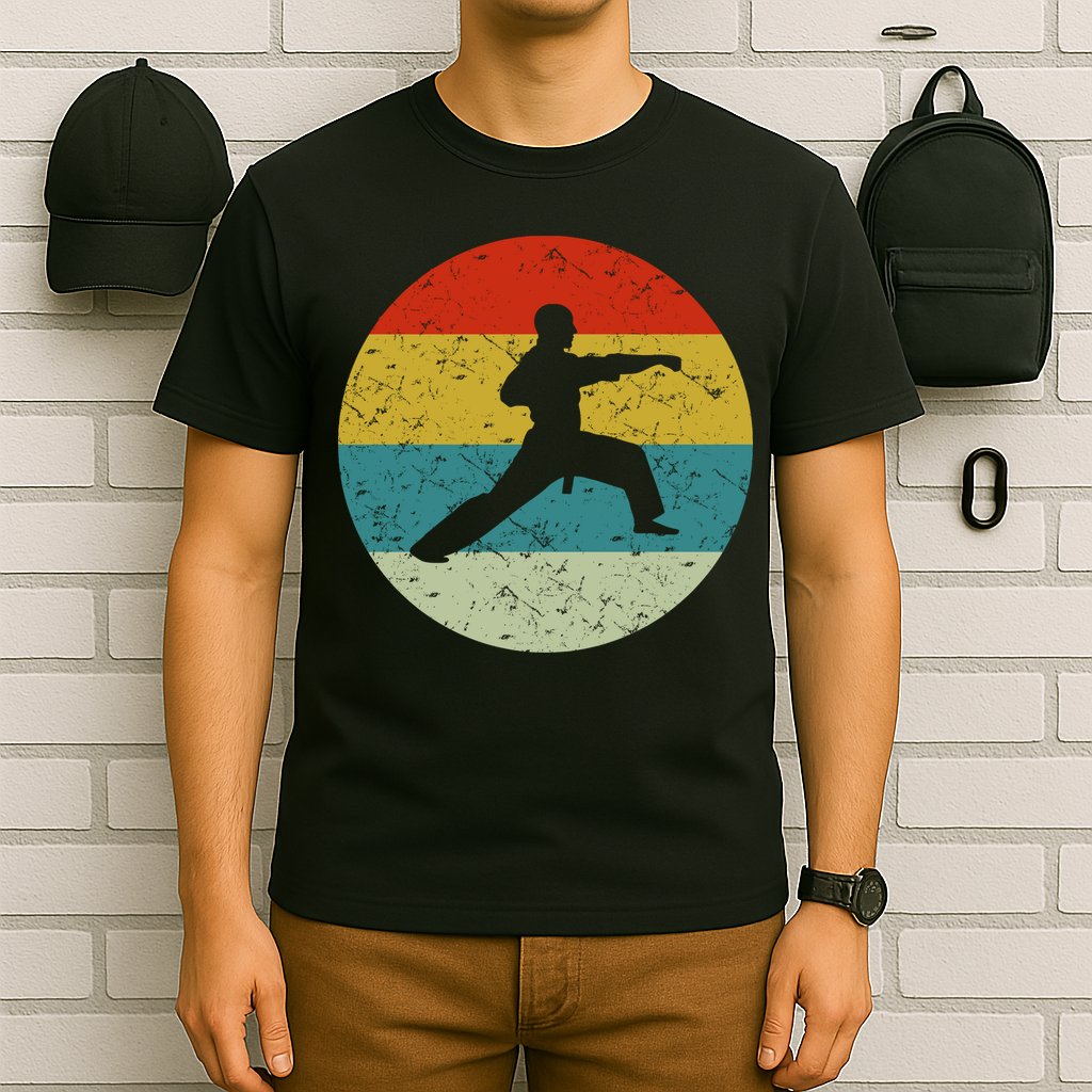 Retro Vintage Karate T-Shirt