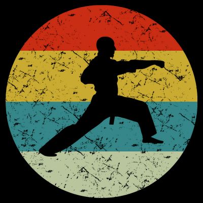 Retro Vintage Karate T-Shirt