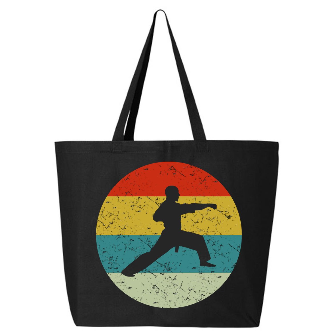 Retro Vintage Karate 25L Jumbo Tote