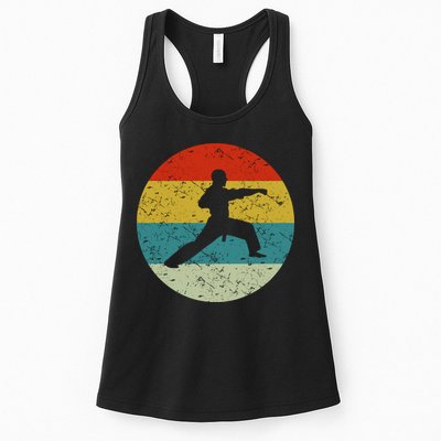 Retro Vintage Karate Womens Tank Top