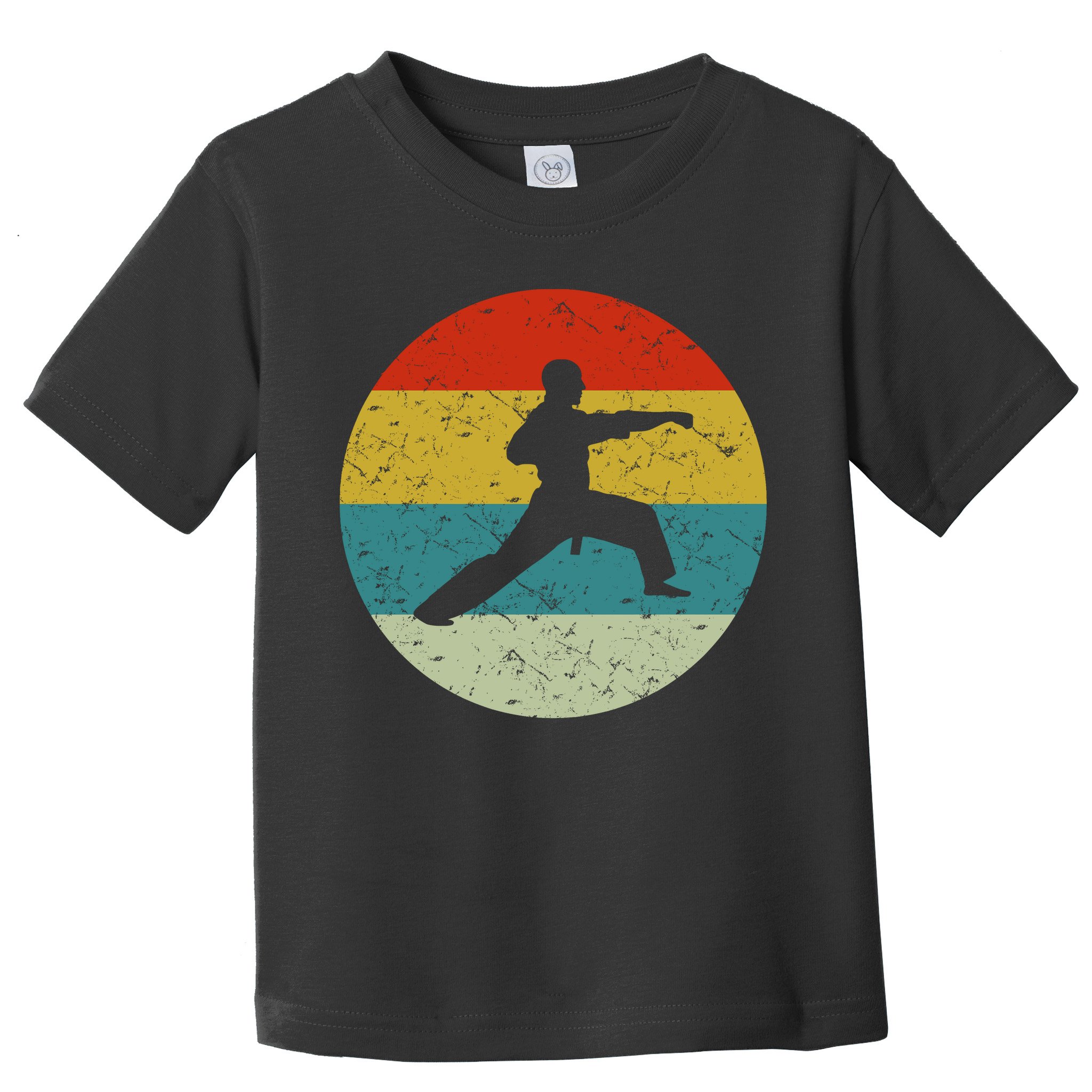 Retro Vintage Karate Toddler T-Shirt