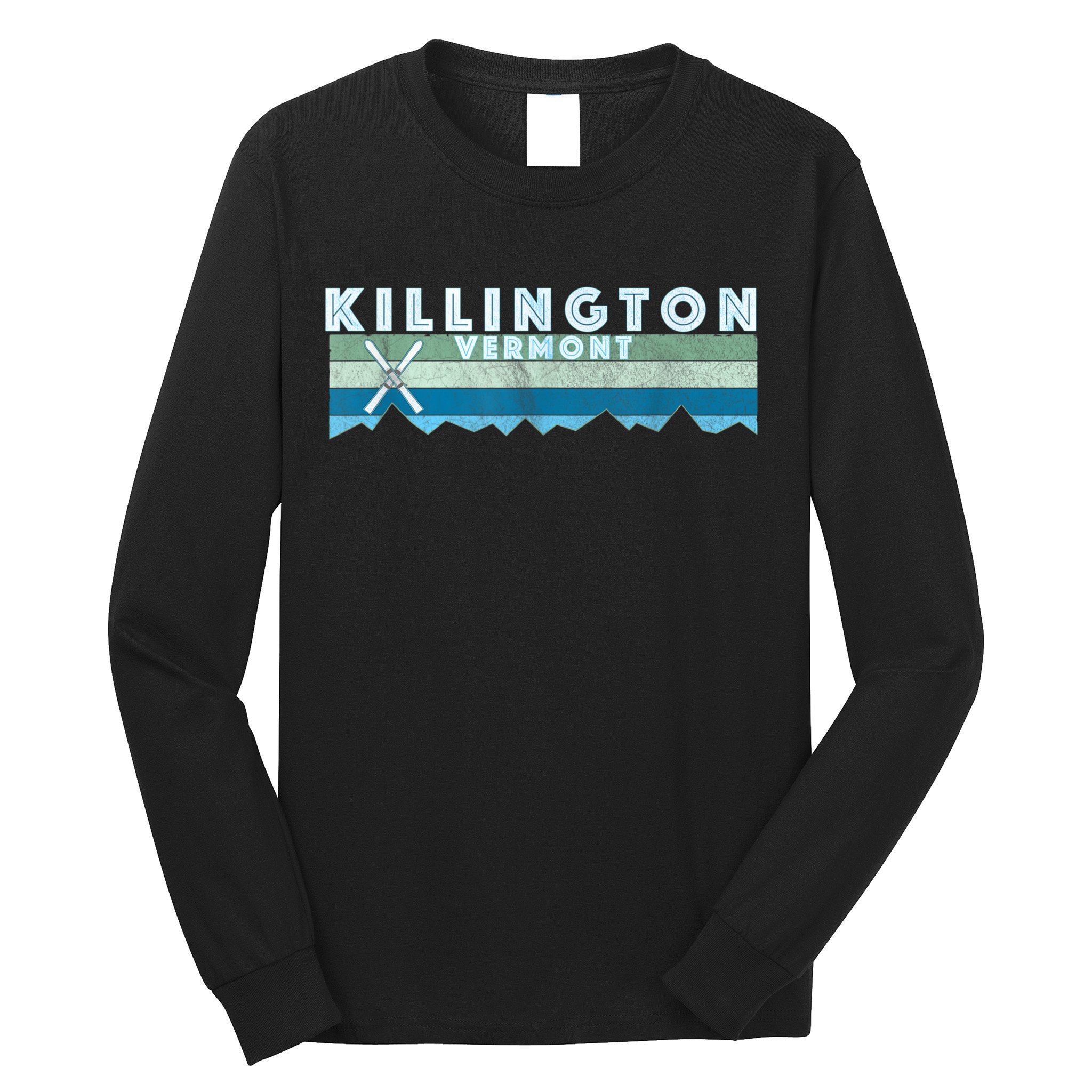 Retro Vintage Killington VT Long Sleeve Shirt