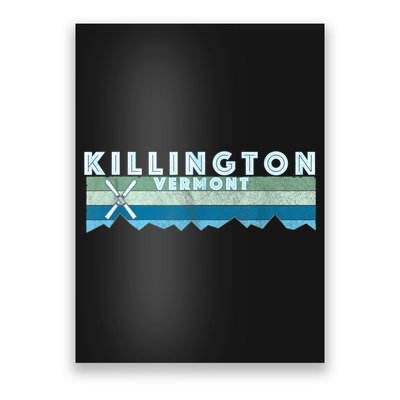 Retro Vintage Killington VT Poster