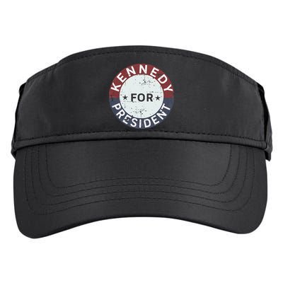 RFK Vintage kennedy for president JFK American Adult Drive Performance Visor