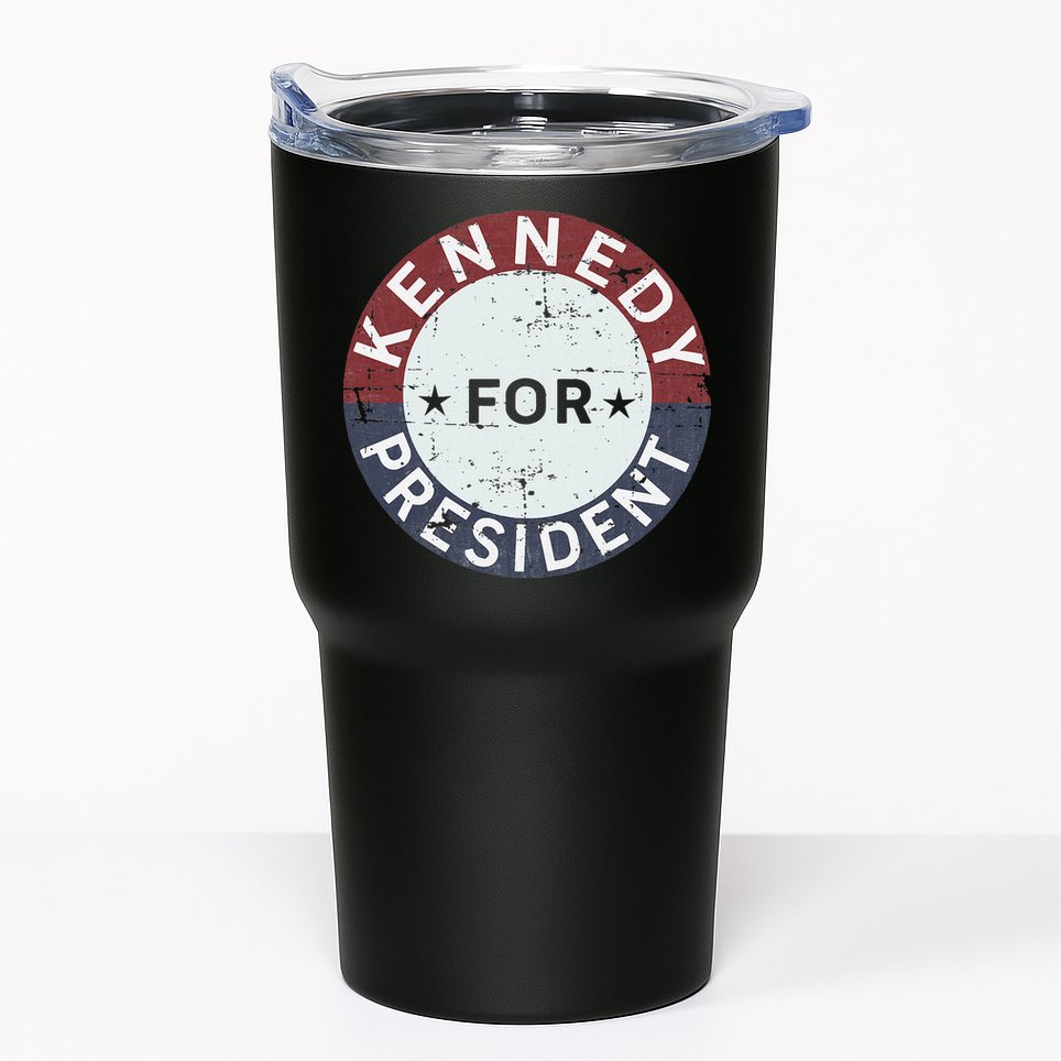 RFK Vintage kennedy for president JFK American Tumbler