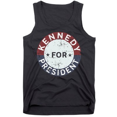 RFK Vintage kennedy for president JFK American Tank Top
