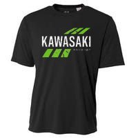 Retro Vintage Kawasaki Green City Cooling Performance Crew T-Shirt