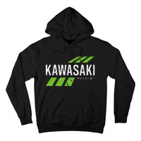 Retro Vintage Kawasaki Green City Hoodie