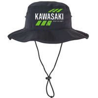 Retro Vintage Kawasaki Green City Bucket Hat