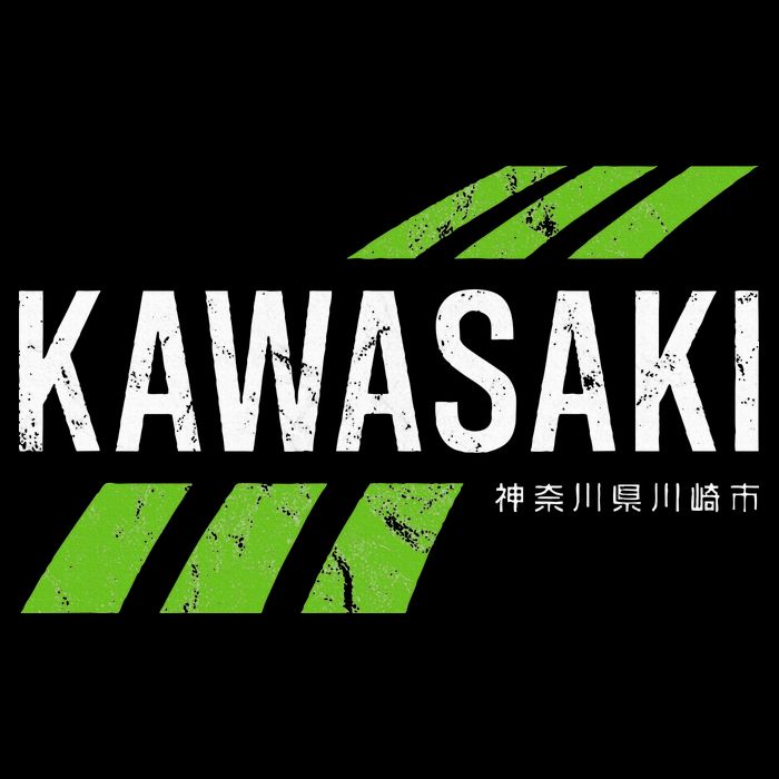 Retro Vintage Kawasaki Green City Women's Perfect Tri Rocker Tank