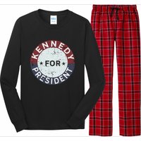 RFK Vintage Kennedy For President JFK American Long Sleeve Pajama Set