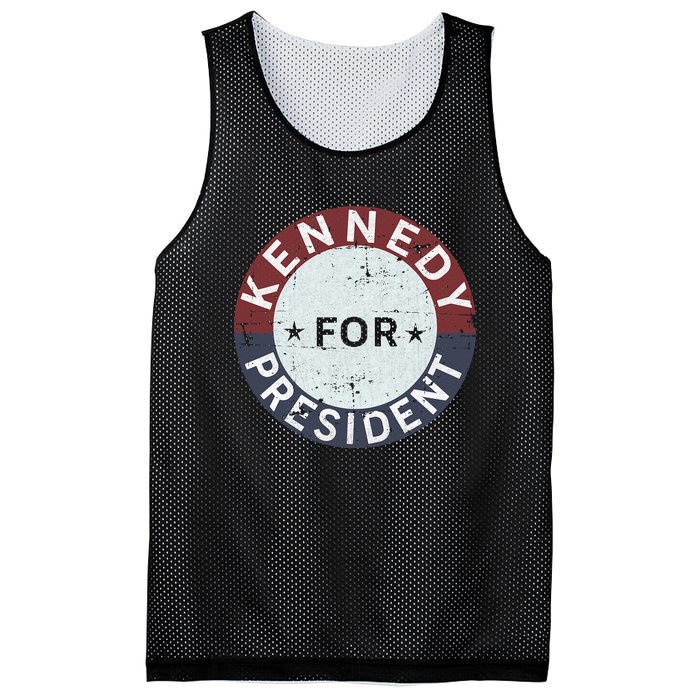 RFK Vintage Kennedy For President JFK American Mesh Reversible Basketball Jersey Tank