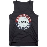 RFK Vintage Kennedy For President JFK American Tank Top