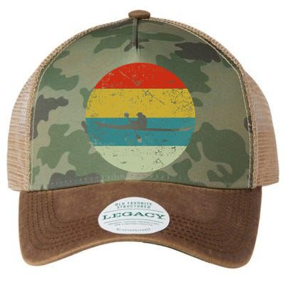 Retro Vintage Kayak Legacy Tie Dye Trucker Hat
