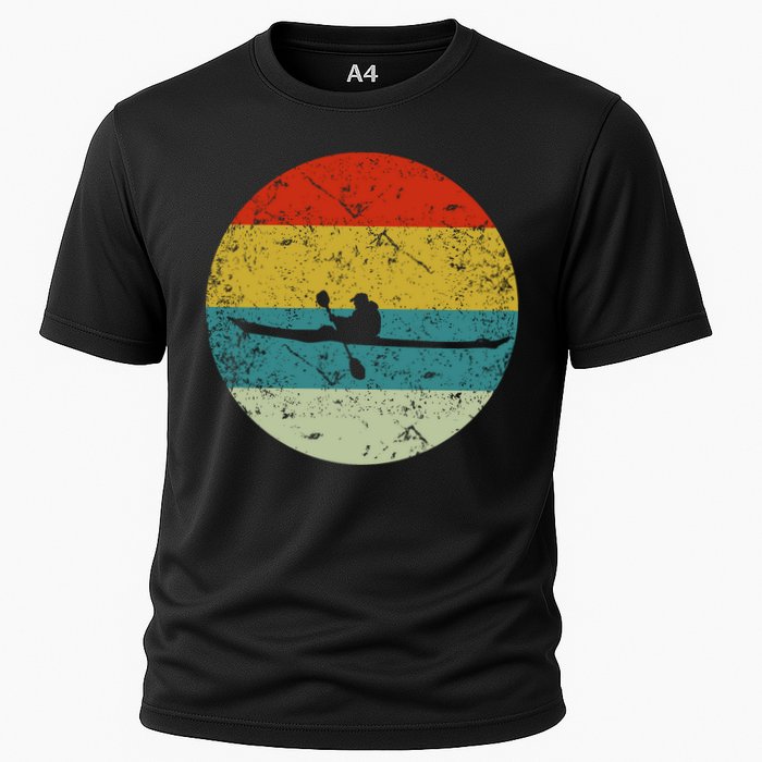 Retro Vintage Kayak Performance Shirt