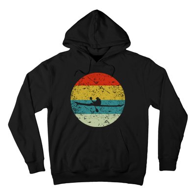 Retro Vintage Kayak Hoodie