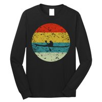 Retro Vintage Kayak Long Sleeve Shirt