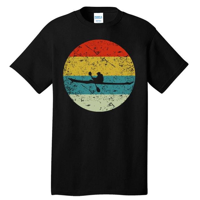 Retro Vintage Kayak Tall T-Shirt