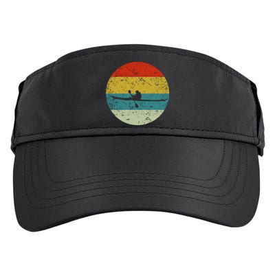 Retro Vintage Kayak Adult Drive Performance Visor