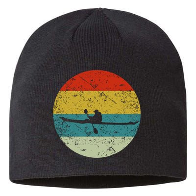 Retro Vintage Kayak Sustainable Beanie