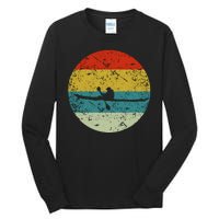 Retro Vintage Kayak Tall Long Sleeve T-Shirt