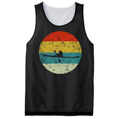 Retro Vintage Kayak Mesh Reversible Basketball Jersey Tank