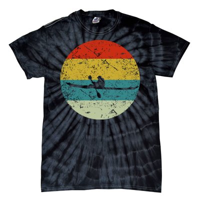 Retro Vintage Kayak Tie-Dye T-Shirt