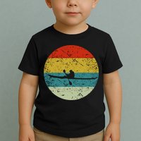 Retro Vintage Kayak Toddler T-Shirt