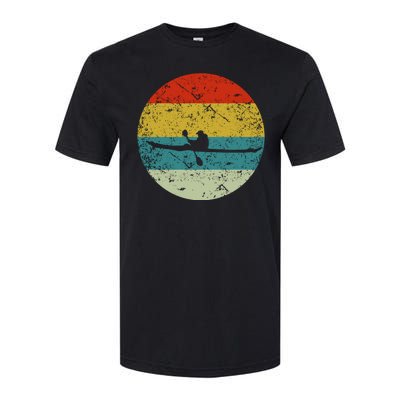 Retro Vintage Kayak Softstyle CVC T-Shirt