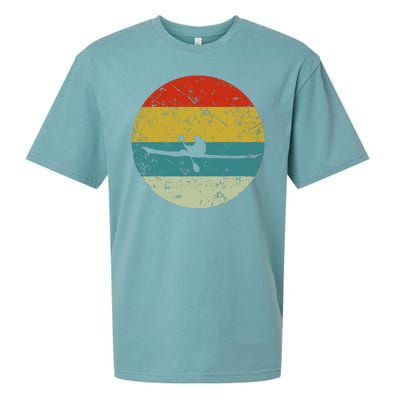 Retro Vintage Kayak Sueded Cloud Jersey T-Shirt