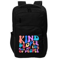 Retro Vintage Kind People Are My Kind Of People Impact Tech Backpack
