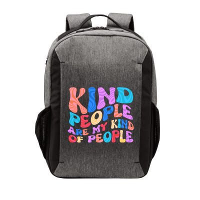 Retro Vintage Kind People Are My Kind Of People Vector Backpack