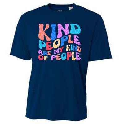 Retro Vintage Kind People Are My Kind Of People Cooling Performance Crew T-Shirt