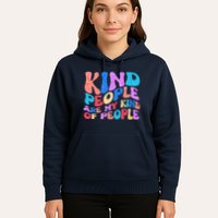 Retro Vintage Kind People Are My Kind Of People Hoodie