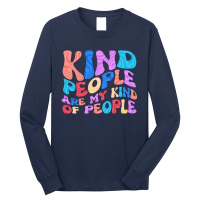 Retro Vintage Kind People Are My Kind Of People Long Sleeve Shirt