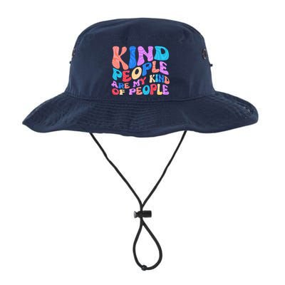 Retro Vintage Kind People Are My Kind Of People Bucket Hat