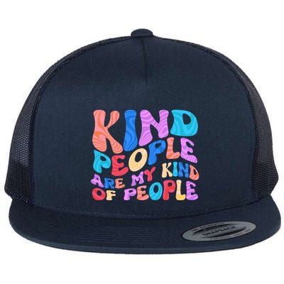 Retro Vintage Kind People Are My Kind Of People Flatbill Hat