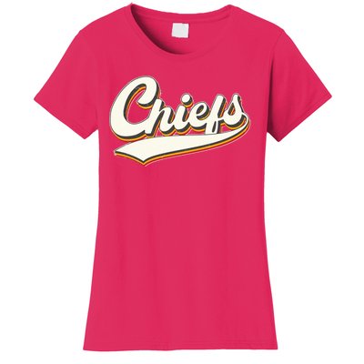 Retro Chiefs Fan Logo Women's T-Shirt