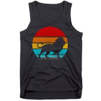 Retro Vintage Lion Tank Top