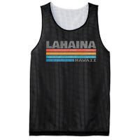 Retro Vintage Lahaina Hawaii Mesh Reversible Basketball Jersey Tank