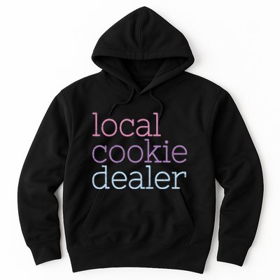 Retro Vintage Local Cookie Dealer Funny Baking Cookie Lover Hoodie