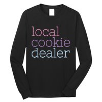 Retro Vintage Local Cookie Dealer Funny Baking Cookie Lover Long Sleeve Shirt